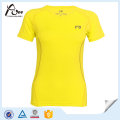 Neon Color Slimming Running T-Shirts Mujeres Running Wear Wholesale